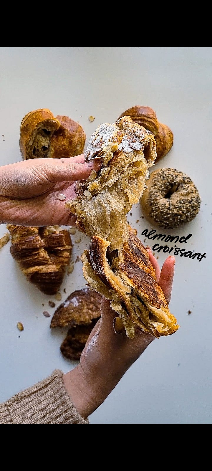 Carl Bakery pastry bundle cross sections