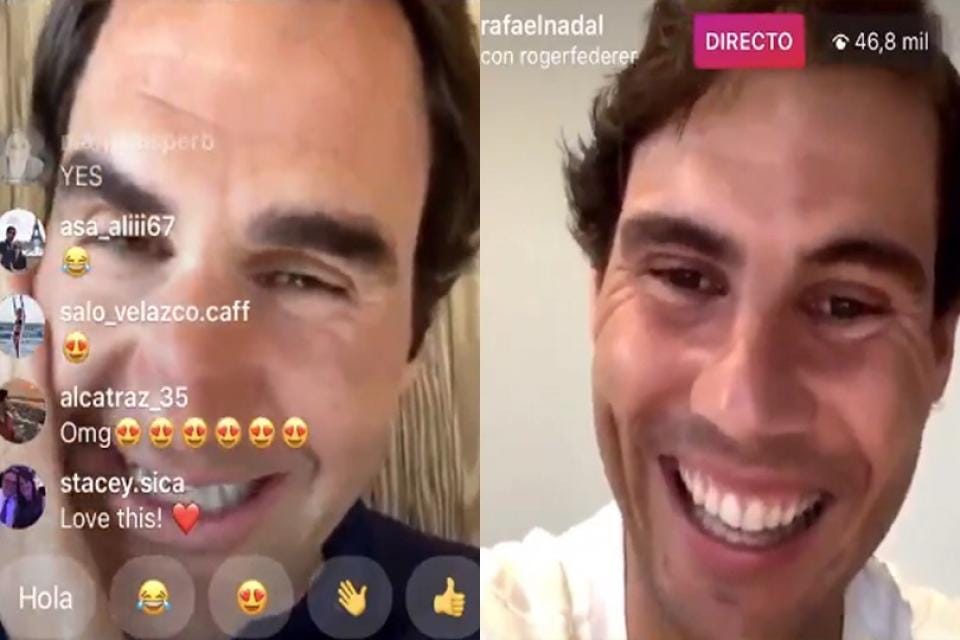 El blooper viral entre Nadal y Federer - SOL 91.5