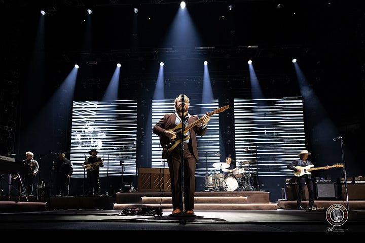 Nathaniel Rateliff performs at Canadian Tire Centre photo Renee Doiron
