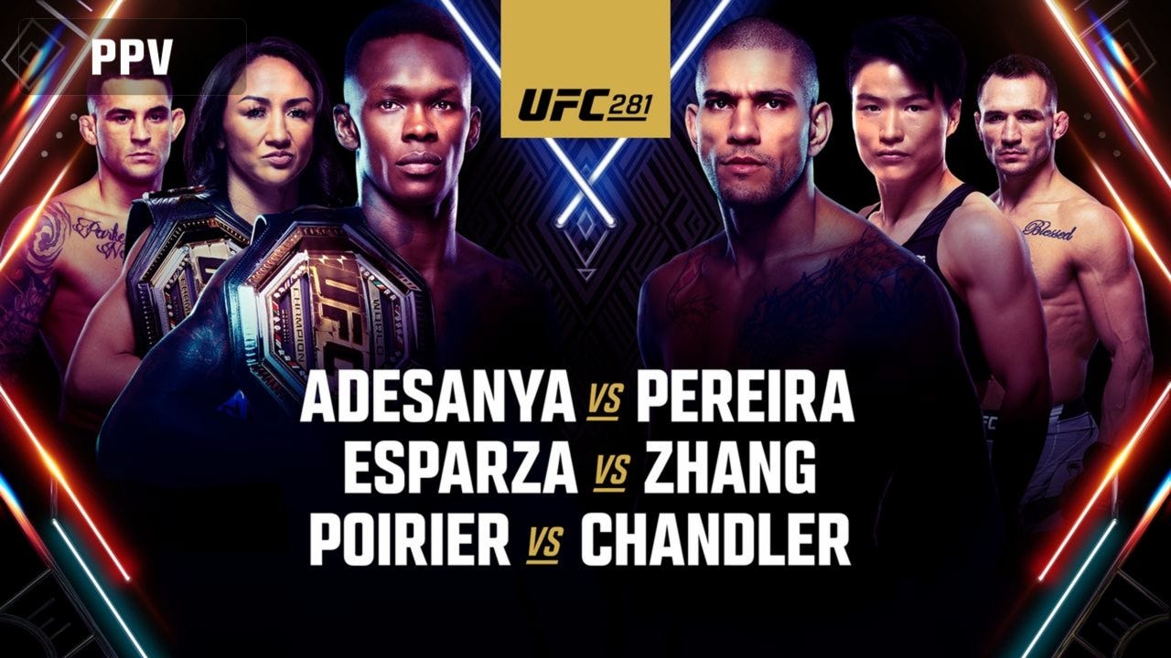 UFC 281: Adesanya vs. Pereira (Main Card) | Watch ESPN