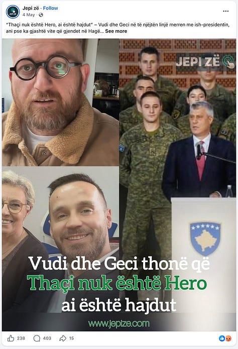 1 of 3 Galleries Documenting 'Jepi Ze' Campaign targeting me.
