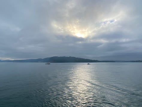 Photos of ferry journey to Plymouth