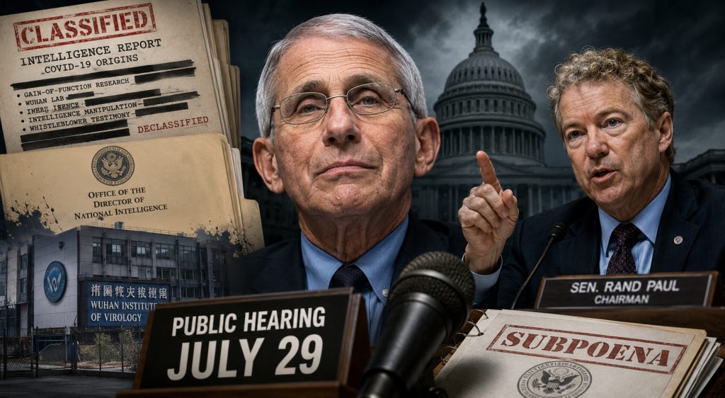 BREAKING: Fauci Set to Face Public Reckoning on&hellip;