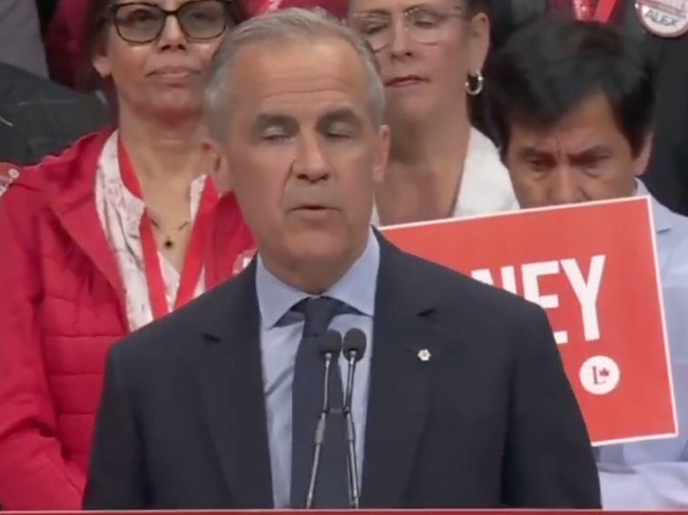 Watch: Prime Minister Mark Carney's Acceptance Speech Was A Warning To Trump