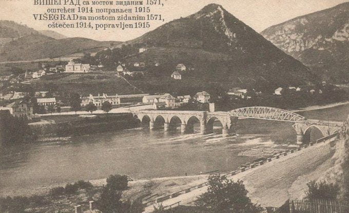 Bosnian History on X: "Three of its 11 arches on the Mehmed Paša Sokolović  Bridge were destroyed during World War I and five were damaged during World  War II but subsequently restored.