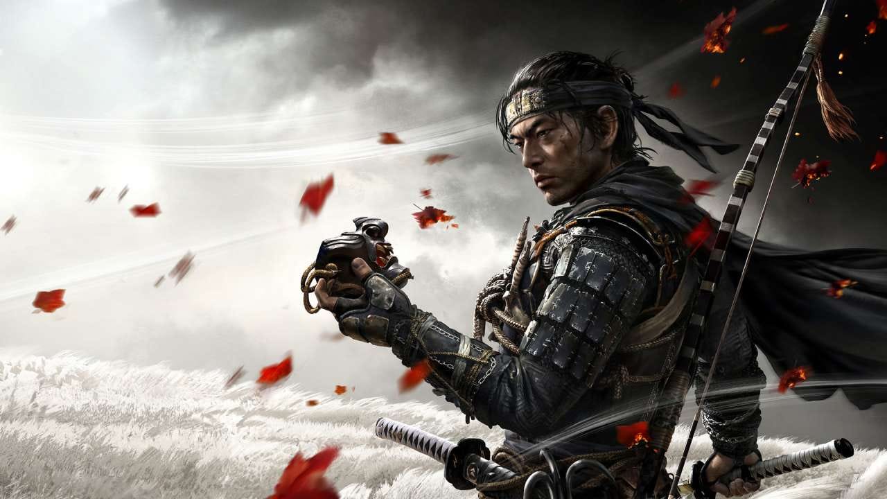 Ghost of Tsushima key artwork Ghost of Tsushima key artwork