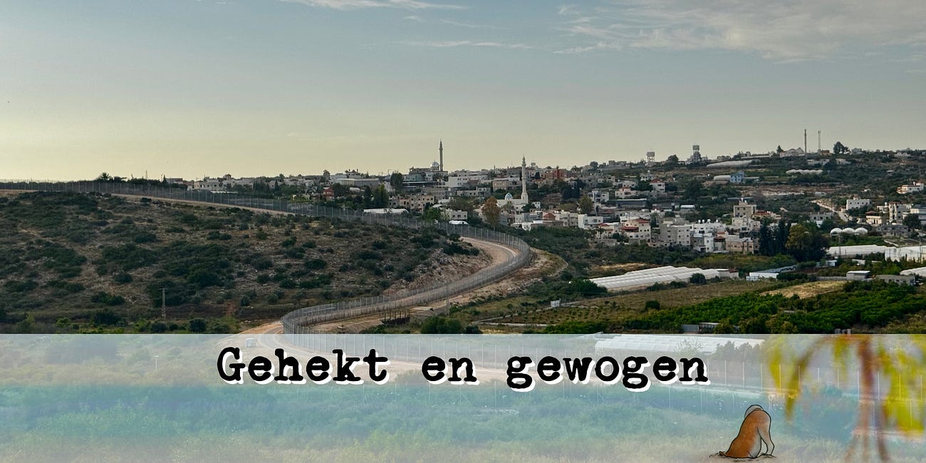 De West Bank is een weegschaal voor de mens