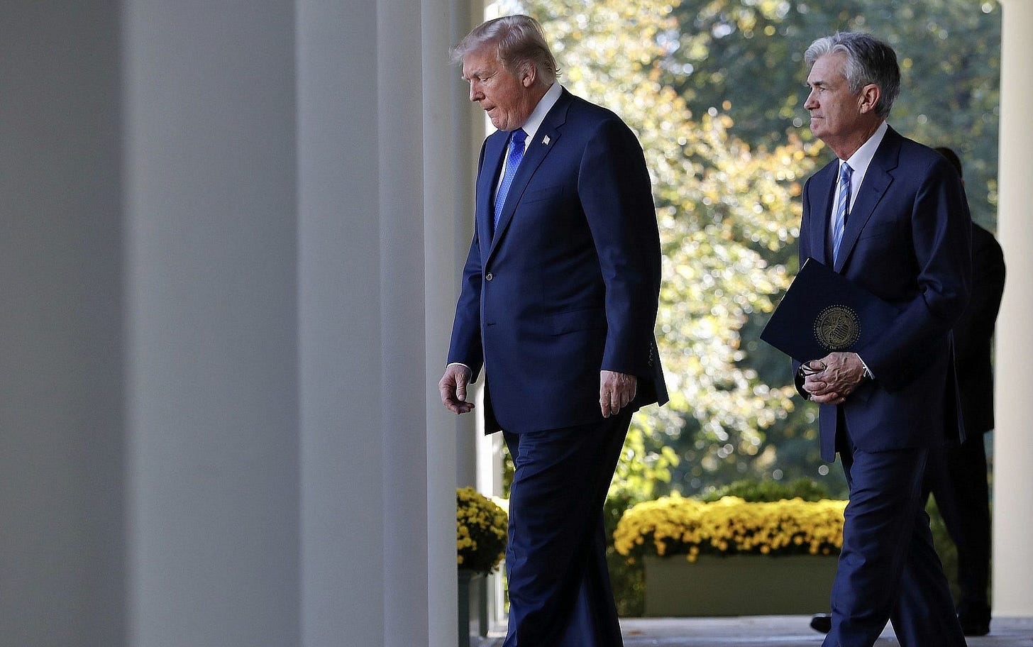 Trump reportedly asked if he could fire Fed chief | The Times of Israel