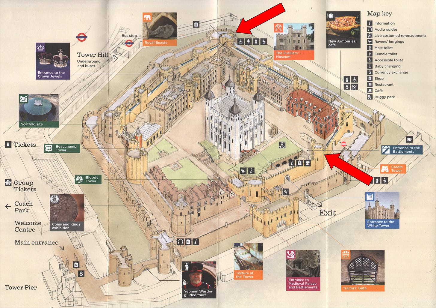 Even More Scrapping!: Tower of London Wall Walk Layout