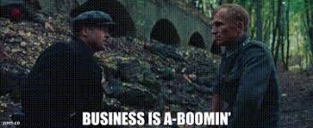 YARN | Business is a-boomin' | Inglourious Basterds (2009) | Video gifs by  quotes | e7034285 | 紗