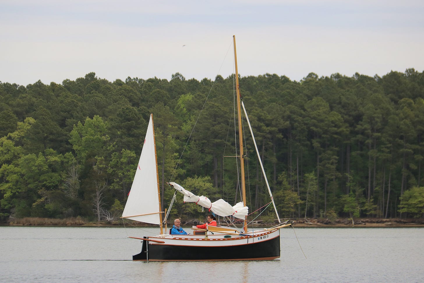 CLC Canoe Yawl "Autumn Leaves" by John C. Harris