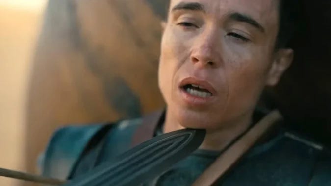 Actually, Nolan IS kind of making a point about trans people