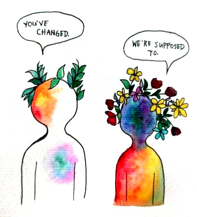 Life without change is death...read it again. | Monica Dew