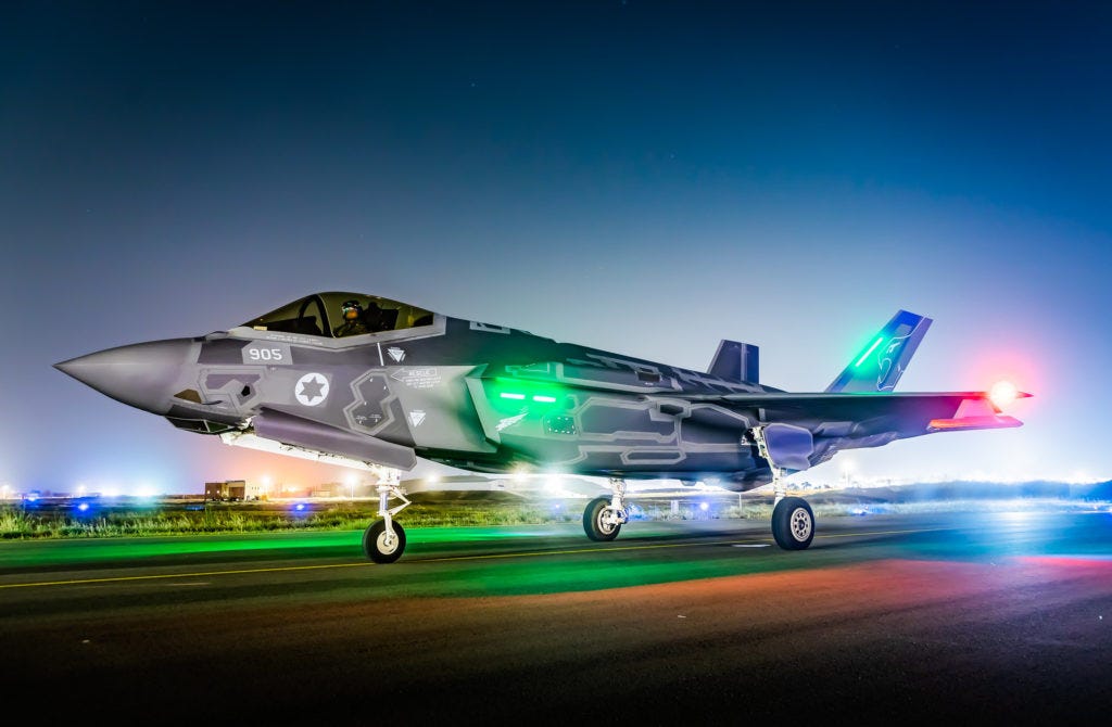 Israel afirma que F-35I pode chegar ao Irã sem reabastecimento em voo (Foto: IAF).