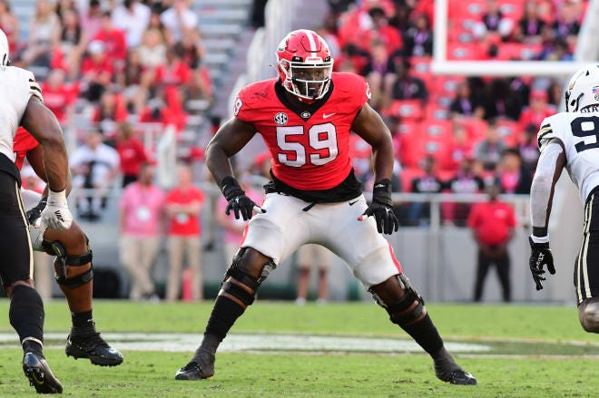UGASports - Broderick Jones declares for NFL Draft