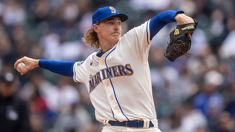 Seattle Mariners Bryce Miller...