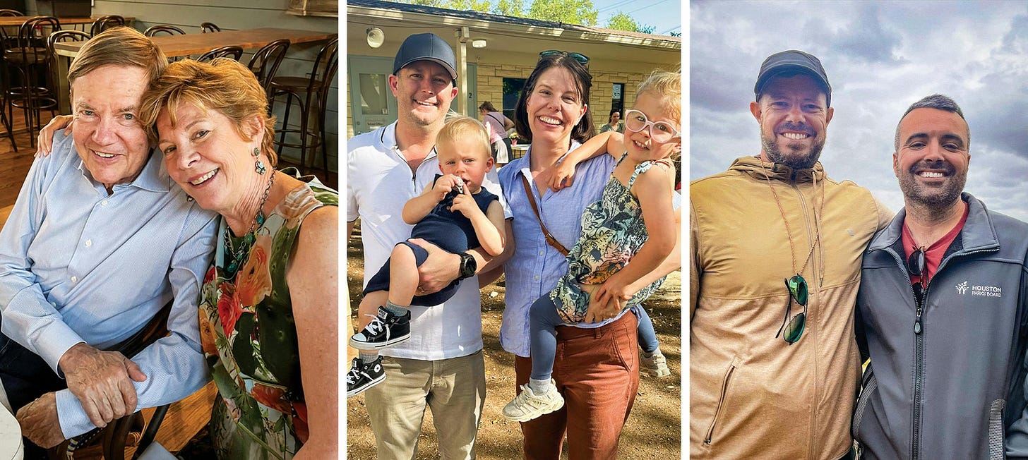 3-up of family photos