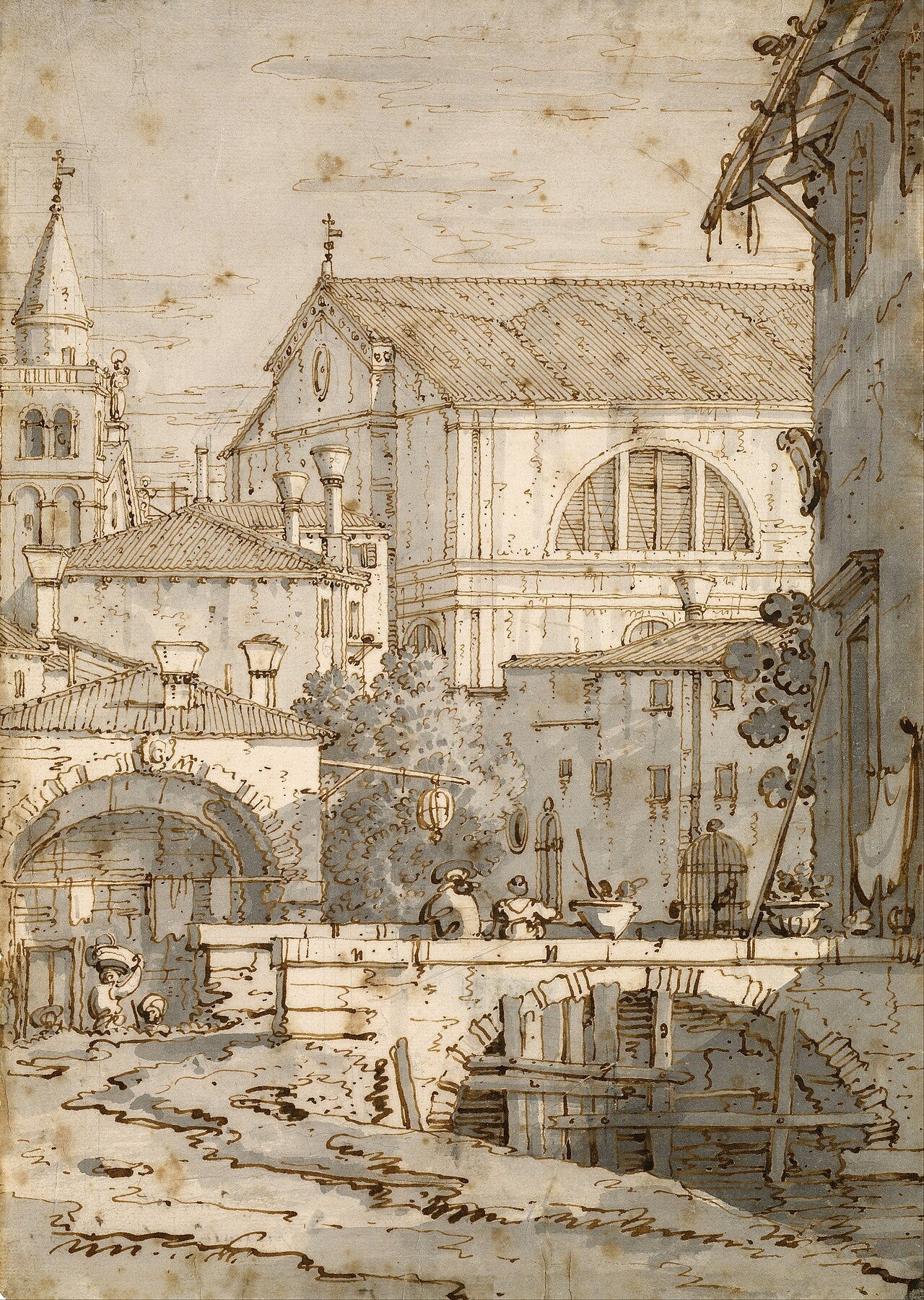 Canaletto Architectural Capriccio