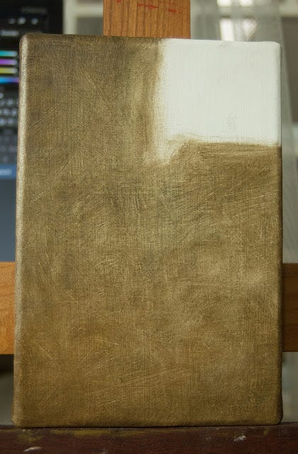 Toned Ground for Oil painting