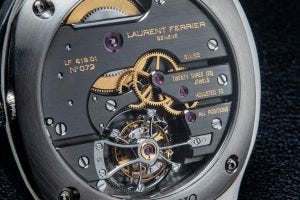 Laurent Ferrier Grand Sport Tourbillon caseback