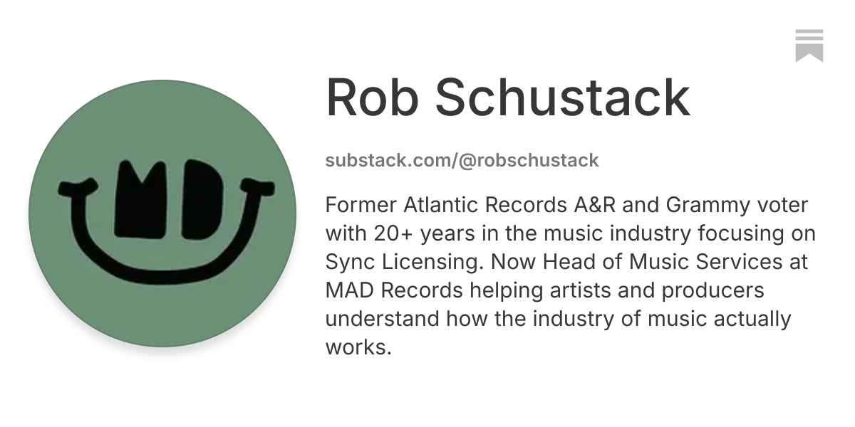 Rob Schustack | Substack