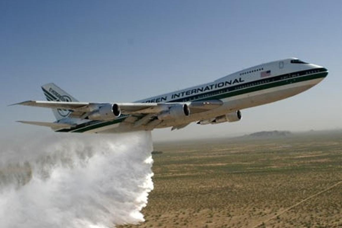Evergreen Supertanker: the world's largest firefighting aircraft