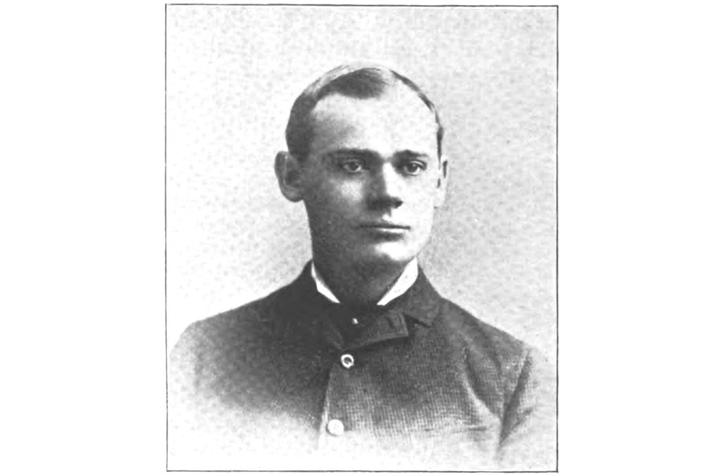 black and white portrait of john pope in a suit black and white portrait of john pope in a suit