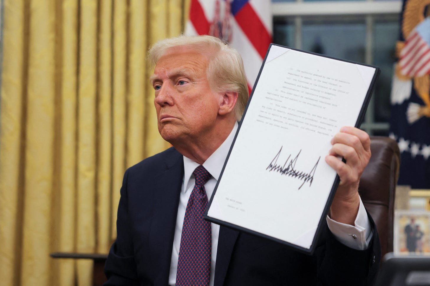 Why President Donald Trump uses a Sharpie to sign executive orders