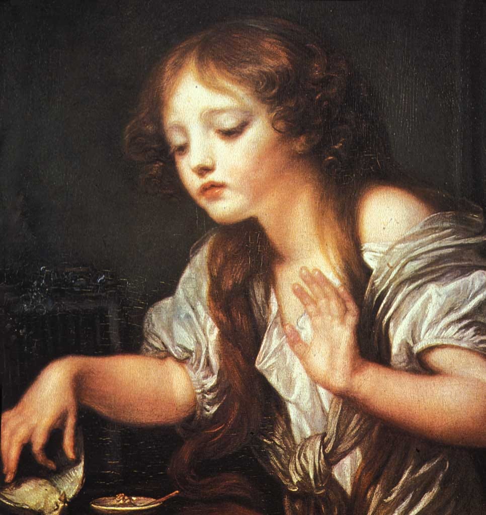 A young girl slumps in grief over a dead bird lying in its cage door A young girl slumps in grief over a dead bird lying in its cage door