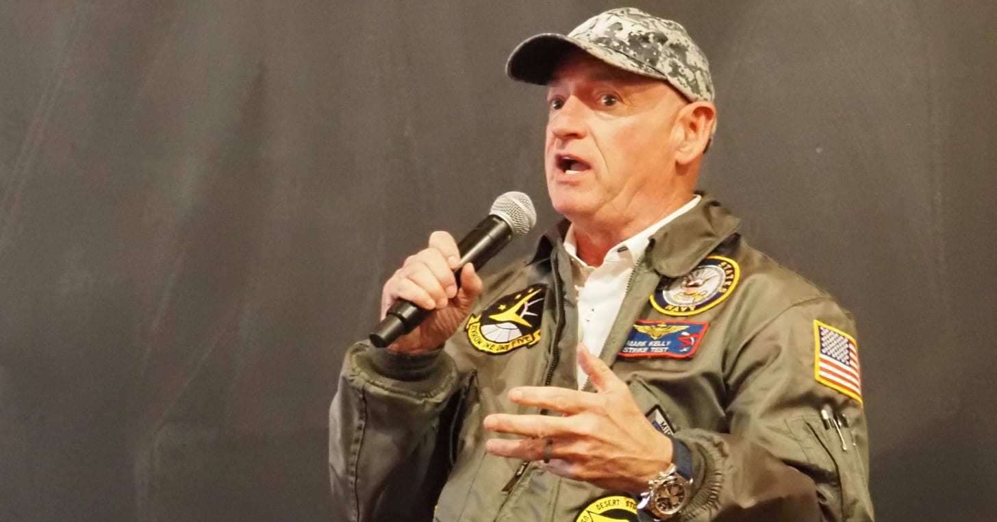 At Raleigh town hall, US Sen. Mark Kelly criticizes cuts to VA, firing of  veterans in government • NC Newsline