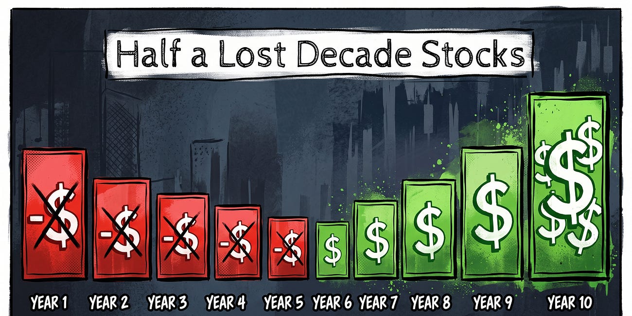 Half a Lost Decade Stocks