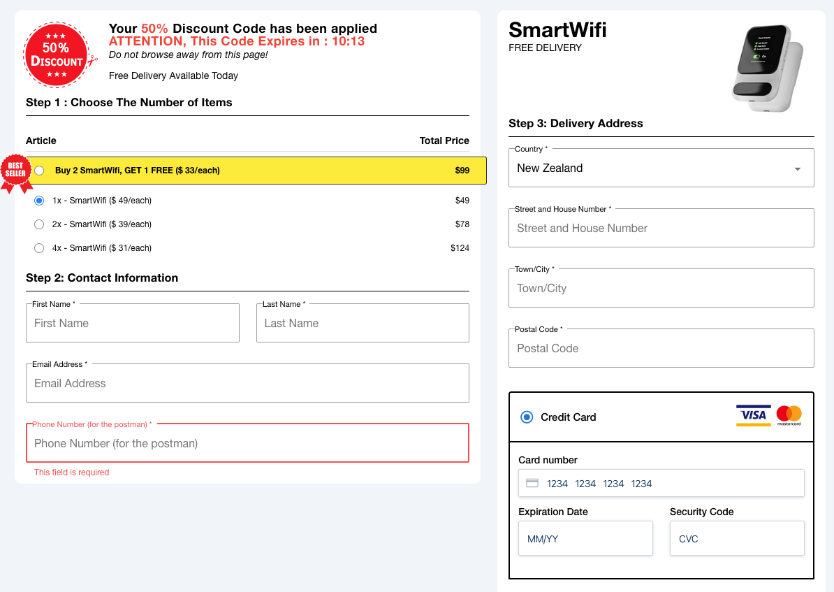 Imagine the most low-effort, insecure payments page you've ever come across. 