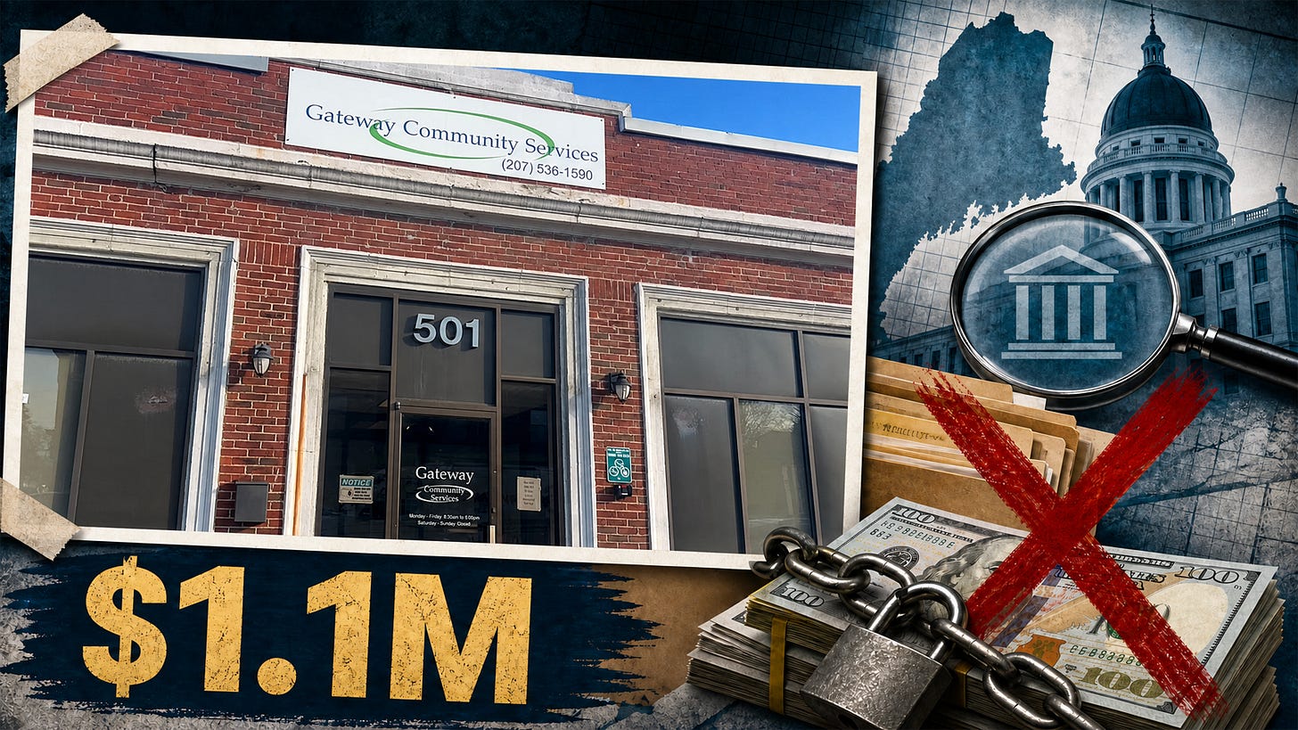 DHHS Affirms Credible Allegations of Fraud Against Gateway Community  Services, Confirming Maine Wire Reporting - The Maine Wire