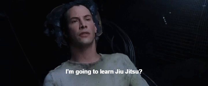I'm going to learn Jiujitsu? on Make a GIF