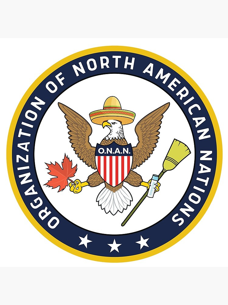 The Great Seal of O.N.A.N." Art Print for Sale by Chris Ayers | Redbubble