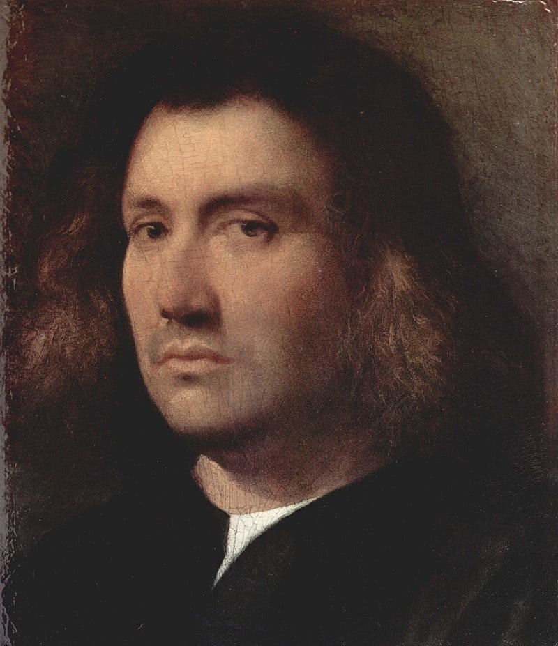 The San Diego Portrait of a Man, another of the more frequently attributed portraits The San Diego Portrait of a Man, another of the more frequently attributed portraits