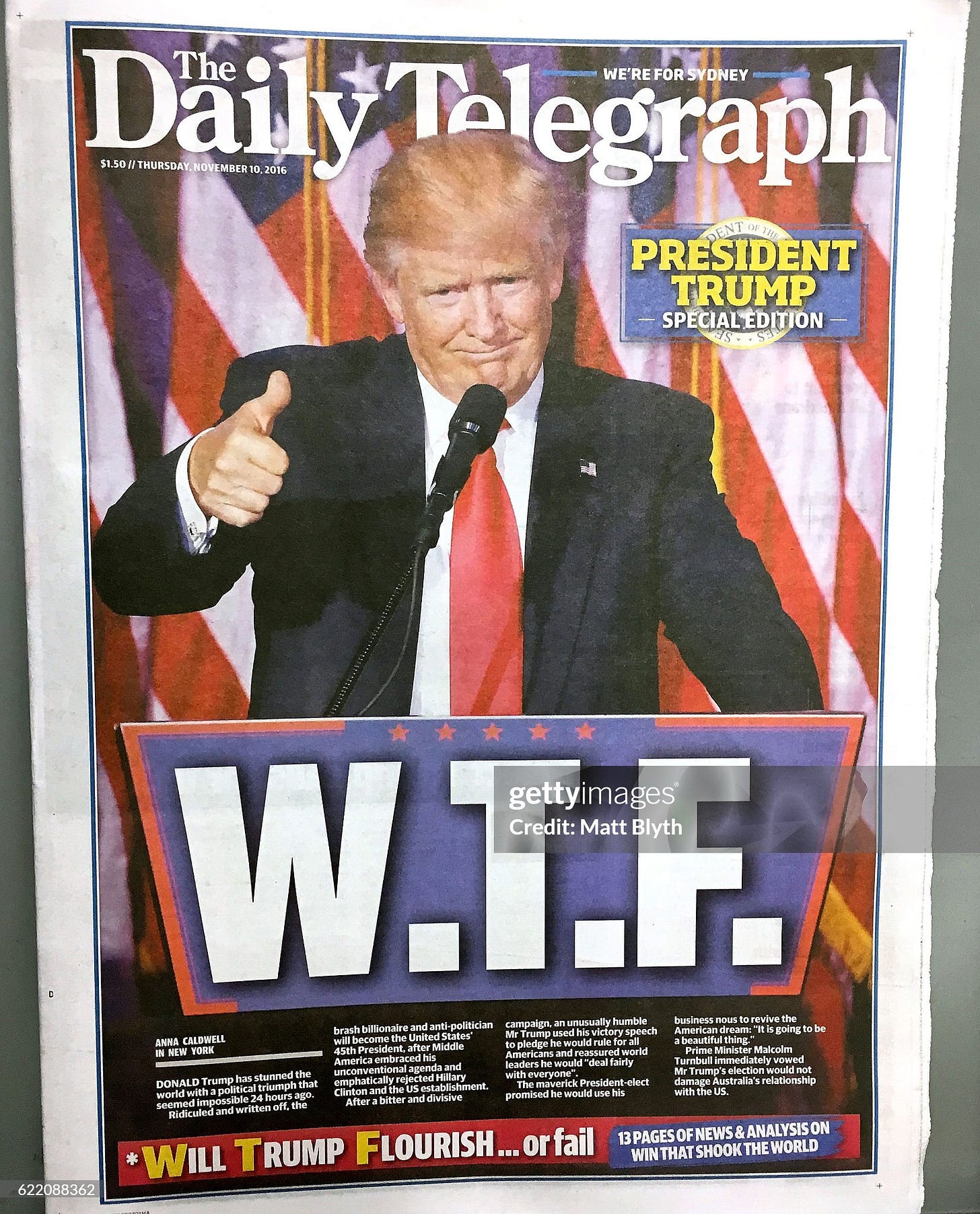 Australian Reactions Following U.S. Election Result