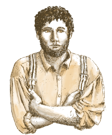 Joshua Shipp character sketch