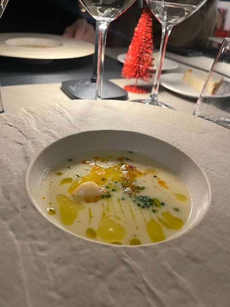 Tasting menu at Merceri food & drink
