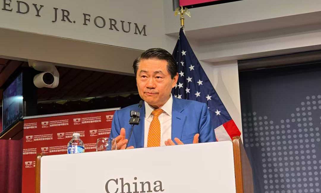 Henry Huiyao Wang speaks at Harvard Kennedy School's China Conference