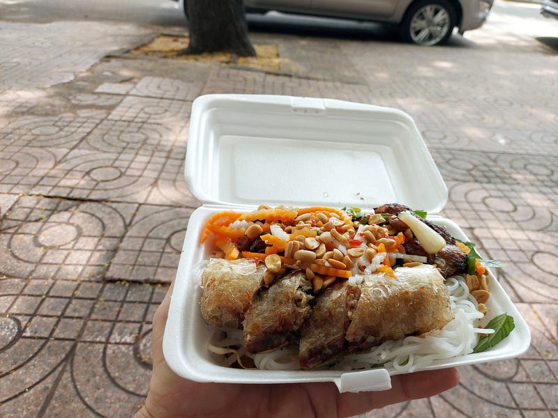 Bun Thit Nuong takeaway pack