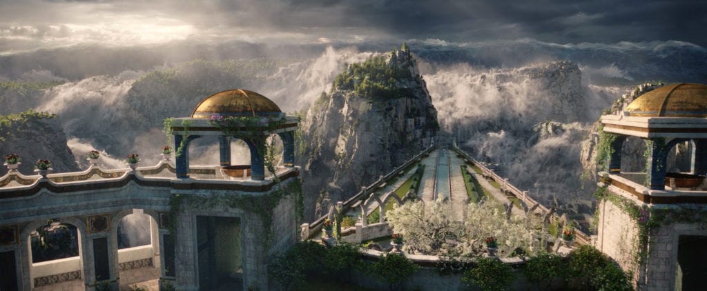 Míriel's vision in The Rings of Power