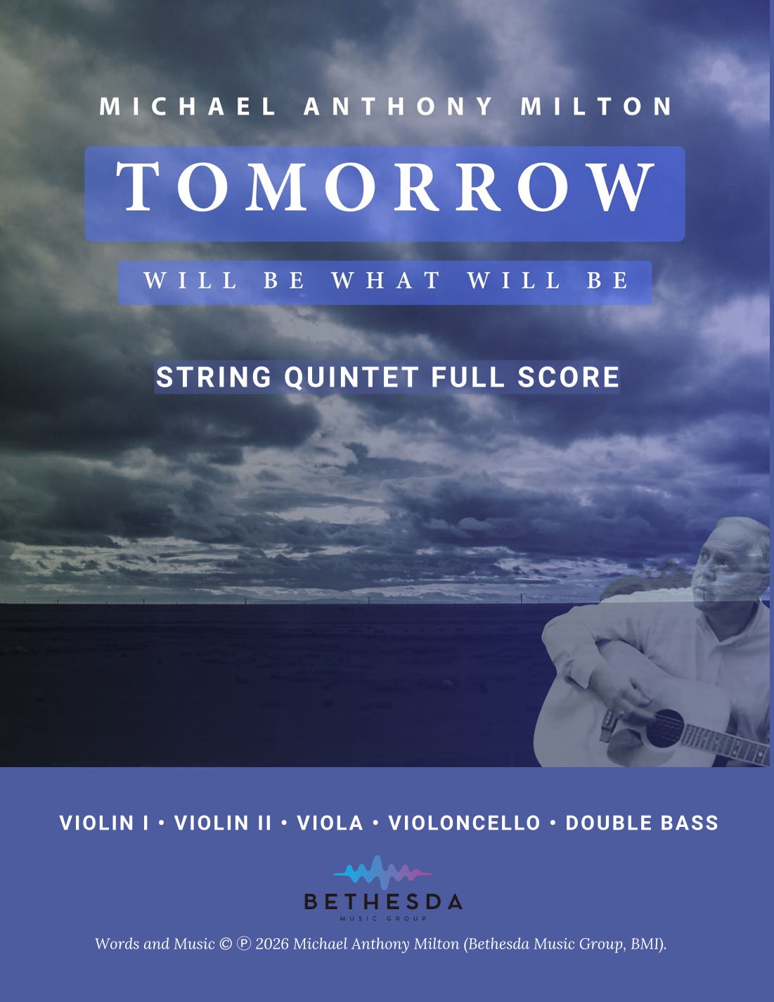 Interactive Digital Sheet Music preview of 'Tomorrow will be what will be' by Michael Anthony Milton, String Ensemble Interactive Digital Sheet Music preview of 'Tomorrow will be what will be' by Michael Anthony Milton, String Ensemble