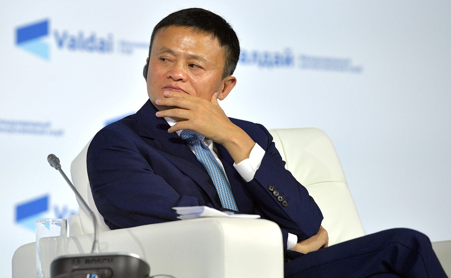 Jack Ma photographed in 2017