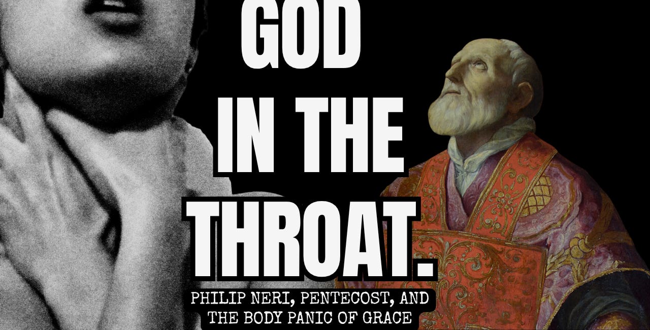 GOD IN THE THROAT.