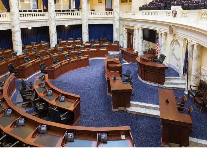 Chamber of the Idaho House of Representatives | Intermountain Histories