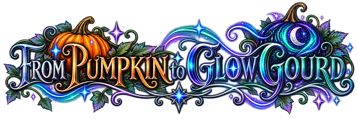 From Pumpkin to Glow Gourd From Pumpkin to Glow Gourd