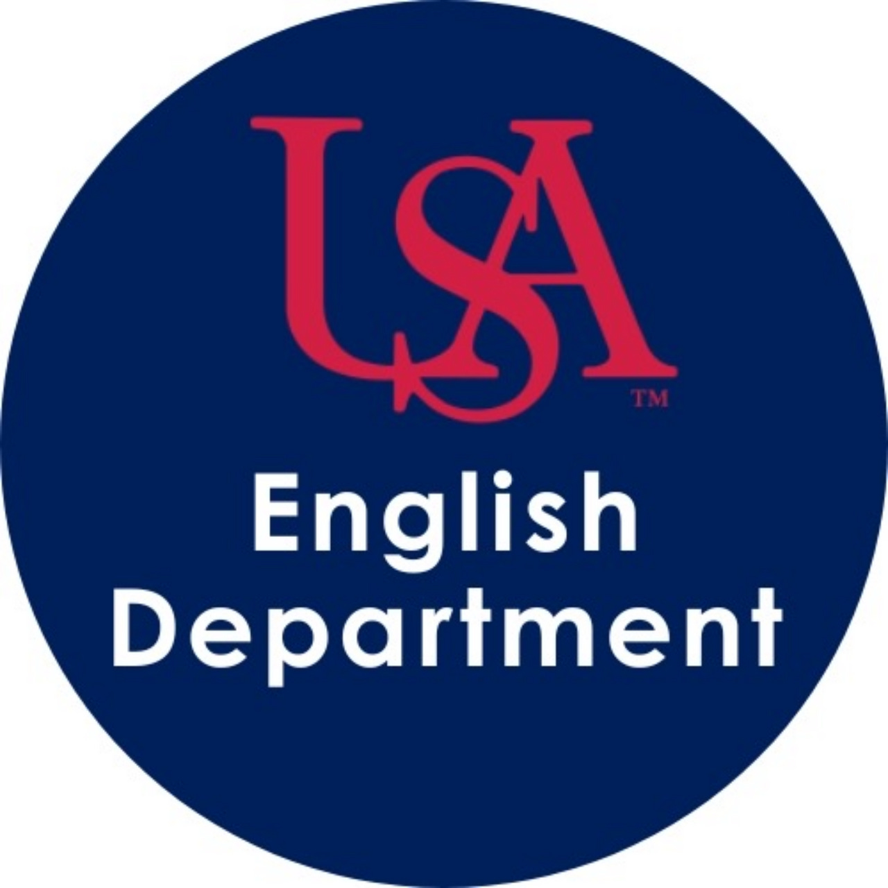 English at the University of South Alabama logo