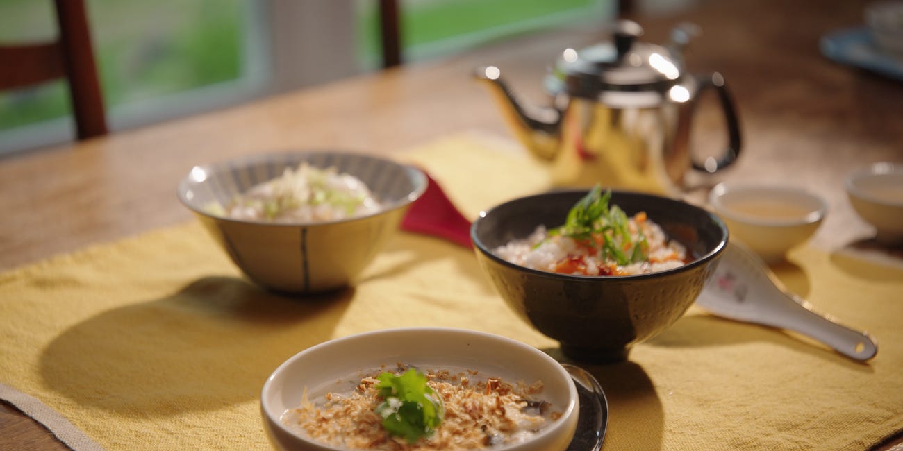 三種粥作法: Congee, Three Ways