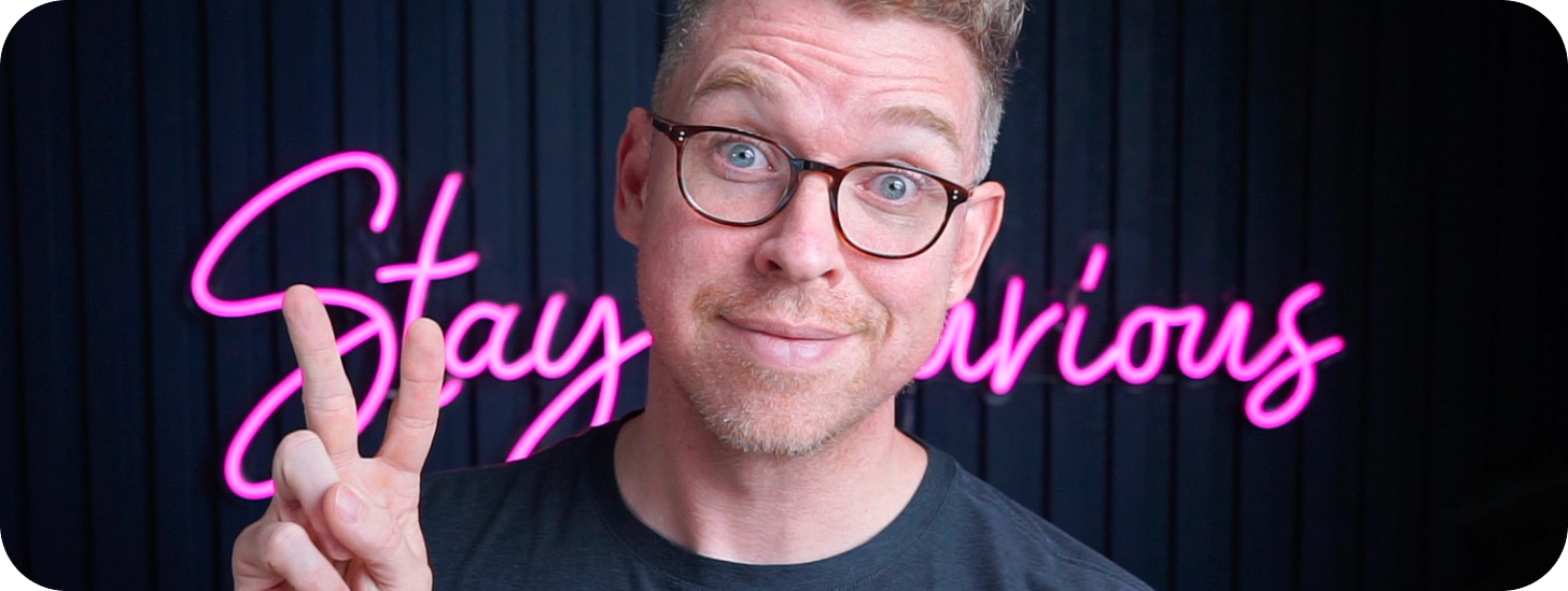 Chase Adams in his recording studio